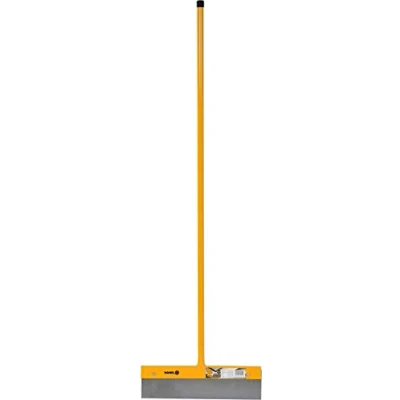 Imagen de Vorel hormigón raspador con mango de metal, 75 x 400 mm, longitud del mango: 130 cm Muelle Acero hojas 19760030 Rascador Rasqueta para hielo (scharre