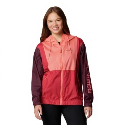 Imagen de Columbia Jacket Cortaviento, Mujer, Talla: XS, Alpenglow/moonvista/daredevil