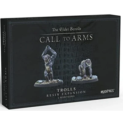 Imagen de Modiphius Entertainment The Elder Scrolls: Call To Arms Trolls Miniature Game Unpainted