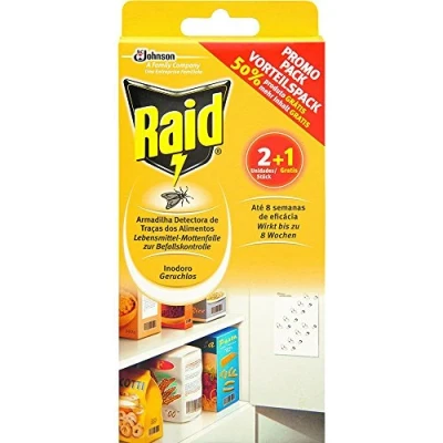 Imagen de Raid Trampa para polillas de la harina 2+1, pack 2 (2 x 3 unidades)