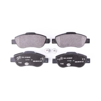 Imagen de HELLA 8DB 355 011 241 Juego de pastillas freno no preparado para indicador desgaste con tornillos pinza FIAT: Panda II Hatchback