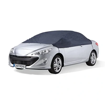 Imagen de Cartrend Automóvil Semicubierta &quot;New Generation&quot; contra intemperie, talla S, azul poliester, para VW Polo y otros modelos