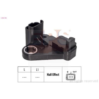 Imagen de EPS 1.953.743 Sensor de Cigueñal FORD: MONDEO 4 Stufenheck, Tourneo Connect / Grand V408 Familiar, Transit Custom V362 Furgón norauto,