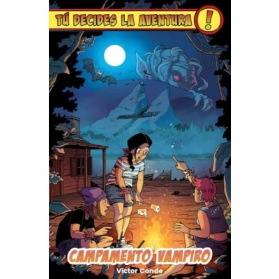 Imagen de Campamento Vampiro Víctor Conde (autor), Loopy Teller (ilustración)