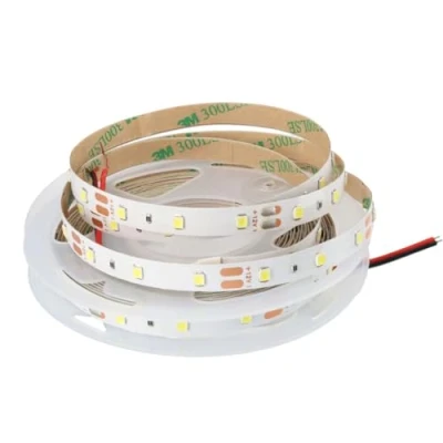 Imagen de Jandei Tira LED 5 metros 12V IP20 para Interiores, 60 LEDs/m, SMD2835. Iluminación Decoración Muebles, Vitrinas, Dormitorio, Salón, Estantería (no incluye fuente alimentación) (Luz Fría 6000k)