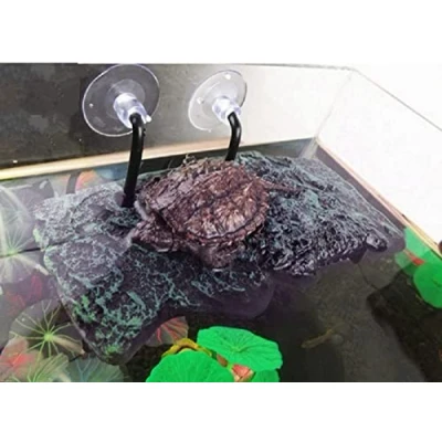 Imagen de BigTron Willdo Plataforma de Reptile Tortuga PU Espuma Acuario Flotador Decoración