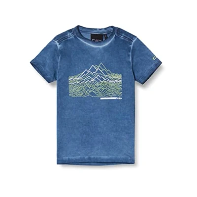 Imagen de CMP Camiseta infantil de punto elástico, Azul polvoriento, 110