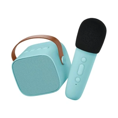 Imagen de Altavoz Bluetooth y Karaoke Blue