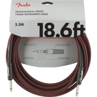 Imagen de Fender Professional Series Cable (5,5 m), color rojo