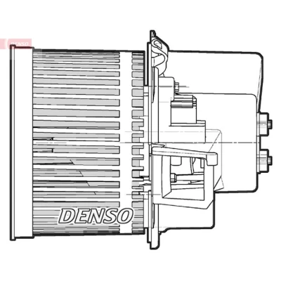 Imagen de DENSO DEA09063 Ventilador de Calefacción con resistencia FIAT: Panda II Hatchback