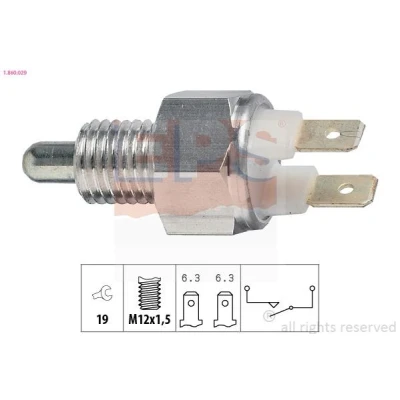 Imagen de EPS 1.860.029 Interruptor, piloto de marcha atrás Made in Italy OE Equivalent BMW: 3 Berlina, Coupé, 5 Berlina