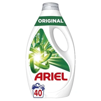 Imagen de Ariel Detergente Líquido Para Lavadora, 40 Lavados, Original, Elimina Manchas Y Malos Olores En 1 Lavado