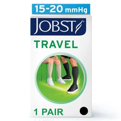 Imagen de BSN Jobst Viaje Medias Travel Socks, Color Negro, tamaño 2