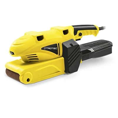 Imagen de TROTEC Lijadora de banda PBSS 10 600 electrónica (600 W, papel lija: 75 x 457 mm, incl. caja recogida polvo y el adaptador para una aspiradora externa)