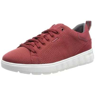 Imagen de Geox U Spherica Ec4, Zapatillas Hombre, Dk Red, 45 EU