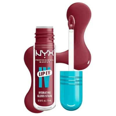 Imagen de NYX Professional Makeup, Lip IV Hydrating Gloss Serum, 07 Bubblegum Burst