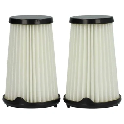 Imagen de vhbw Set de filtros 2x Filtro plisado compatible con AEG CX7 2 S360, QX8 1 45CR, B360, I360 aspiradora Filtro, cartucho