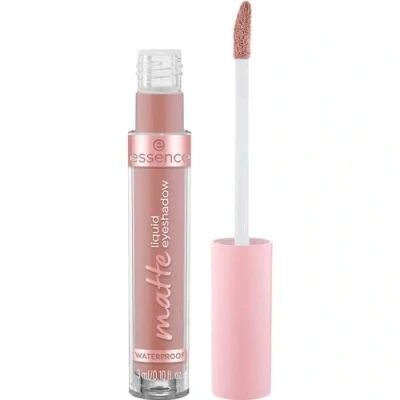 Imagen de Essence Cosmetics Sombra de ojos líquida mate, larga duración, cubriente, secado rápido, natural, color intenso, 3 ml