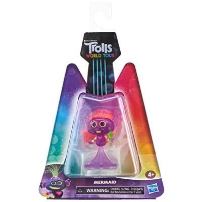 Imagen de Hasbro Trolls World Tour TRS Small Doll Sirena, Multicolor, E7043
