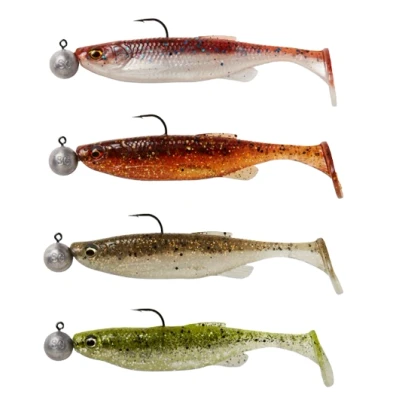 Imagen de Savage Gear Fat Minnow T Tail Rtf S Clearwater Mix Shad 13cm (20g) (5 pcs) Shads