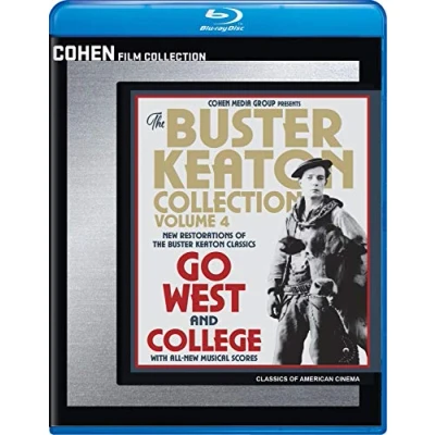 Imagen de The Buster Keaton Collection: Volume 4 (Go West / College) [USA] [Blu ray]
