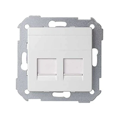 Imagen de Simon 82006 30 adaptador 1.2 conectores amp blanco nieve Ref. 6558230080