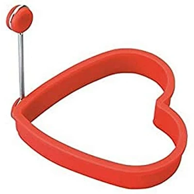 Imagen de Lacor 68082 Molde Huevo Corazón Silicona Rojo