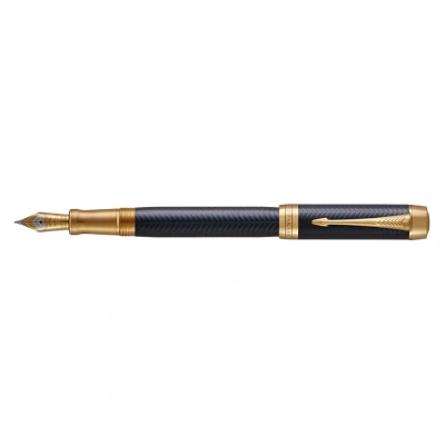 Imagen de Parker Duofold Prestige Blue Chevron FP F