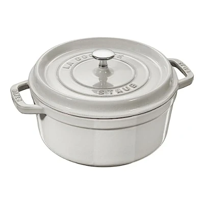 Imagen de Staub Casserole Cocotte White Truffle ø 28 cm / 6.7 Liter