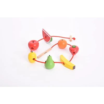 Imagen de TickiT 73534 Frutas de Madera para Cordones Juego 7, Medium (73524)