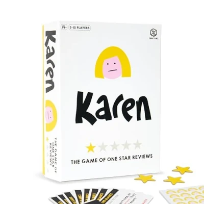Imagen de Format Games Juego de Mesa Karen: Divertido basado en reseñas Reales una Estrella para Adolescentes a Partir 14 años y Adultos.