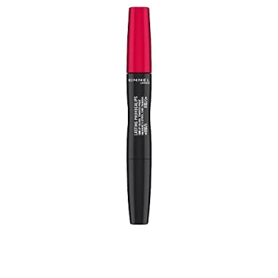 Imagen de Rimmel, Lasting Provocalips, Labial fijo, 500 Kiss the town red, Paso 1: 2,3mL, Paso2: 1,6g