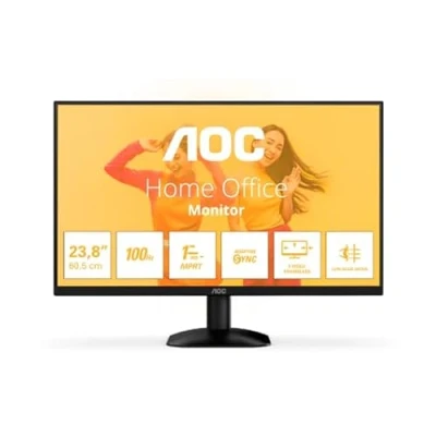 Imagen de Monitor AOC FHD de 24 pulgadas, 100 Hz, 1 ms (1920 x 1080, HDMI 1x 1.4) Negro