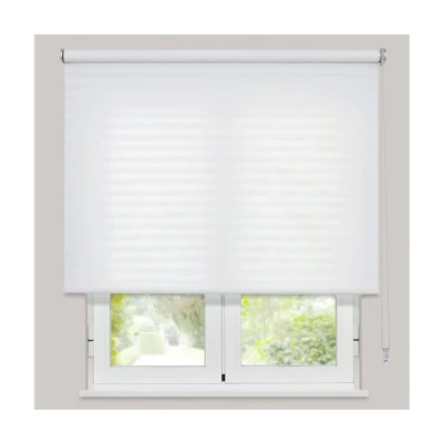 Imagen de VIEWTEX Estor Enrollable Estampado Líneas Blancas 165x250 (Disponible en Varias Medidas)