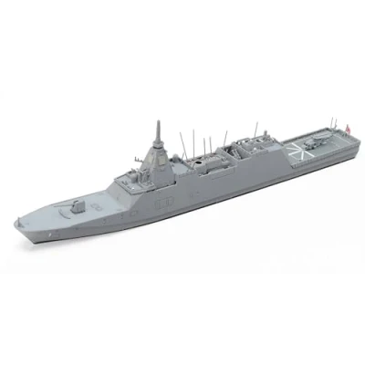 Imagen de TAMIYA 31037 1:700 JMSDF FFM 1 Mogami juego de construcción maquetas, plástico, manualidades, aficiones, pegar, multicolor, modelo barco, color moldeado