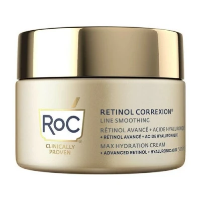 Imagen de Roc Retinol Correxion Line Smoothing Max Hydration Cream 50 ml
