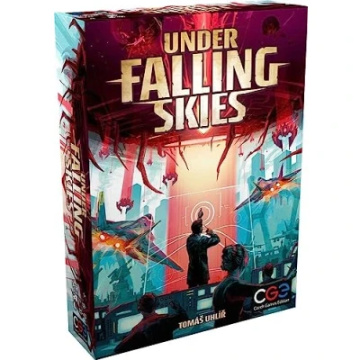 Imagen de Czech Games Edition, Under Falling Skies, Board Game, 1+ Players, Ages 12+, 20 to 40 Minutes Playing Time