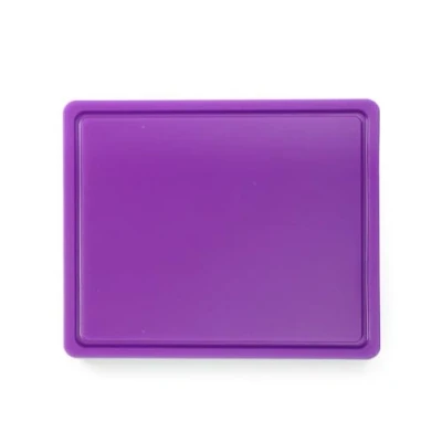 Imagen de HENDI Tabla de cortar Gastronorm 1/2 con certificación HACCP Morado 260x320x(H)12 mm