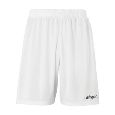 Imagen de uhlsport Performance Shorts Pantalones Cortos Deportivos para Hombres Sports Deporte Fútbol Fitness Senderismo Ciclismo Running 100% poliéster Reciclado Blanco/Negro Tamaño XXL