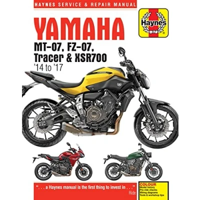 Imagen de Yamaha MT 07, Tracer &amp; XSR700 (14 to 17) Haynes Repair Manual: (2014 2017) (Superbike Service and Manual)