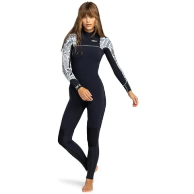 Imagen de Roxy 4/3 Swell Series FZ GBS Traje de Neopreno Completo, Mujer, Egret Mo Rockin Vibes, 4
