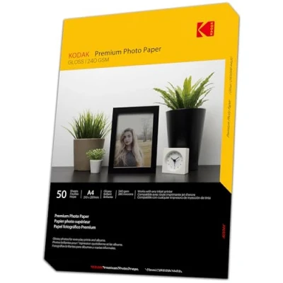 Imagen de Papel KODAK Photo Paper Super Gloss A4 (50 UDS) 240G
