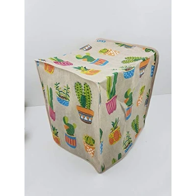 Imagen de Funda Tela Antimanchas para THERMOMIX TM6 TM5 TM31. Mod. Cactus