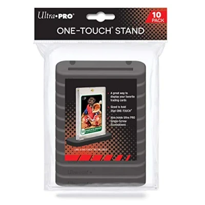 Imagen de Ultra Pro 35pt One Touch Stand 10 Pack Paquete de Soportes 35 Puntos con un Solo Toque, Unisex, Negro, 4cm x 13.5cm 10.25cm