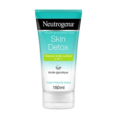Imagen de Neutrogena Skin Detox 2 En 1 Mascarilla Arcilla Purificante 150 ml.