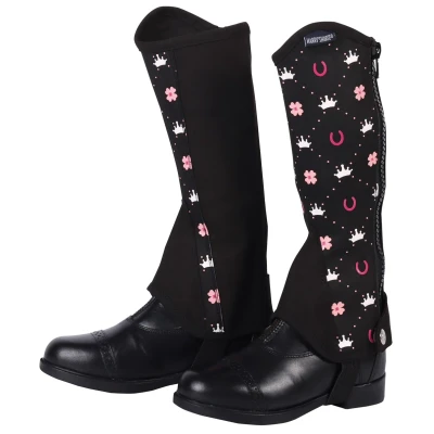 Imagen de Harry&#039;s Horse Estampado de mini chaparreras 10 Jaar Negro