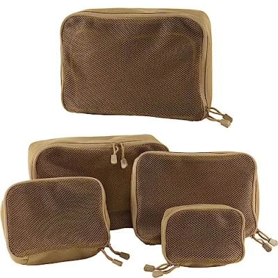 Imagen de Brandit Unisex US Cooper Packing Cubes SET Neceser, Talla: One Size, Camel