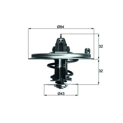 Imagen de MAHLE ORIGINAL TX 36 71D Termostato, refrigerante 71 con junta BMW: 7, 8