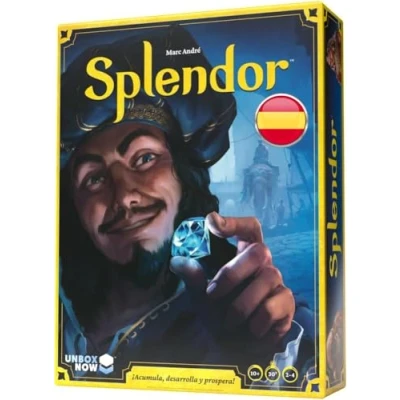 Imagen de Space Cowboys Splendor Nueva Edición Juego Familiar Estratégico a Partir De 10 Años 2 4 Jugadores 30 Minutos por Partida Español