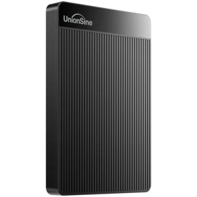 Imagen de UnionSine Disco Duro Externo 1TB 2.5&quot; USB3.0 Ultra Slim Portátil HDD Almacenamiento para PC, Mac, MacBook, Chromebook, Xbox, PS4 (Color Negro) HD2510